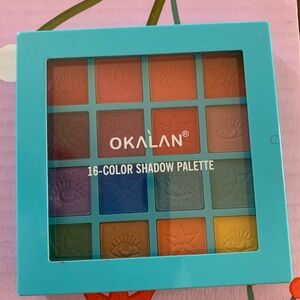 Okalan 16-Color Shadow Palette
